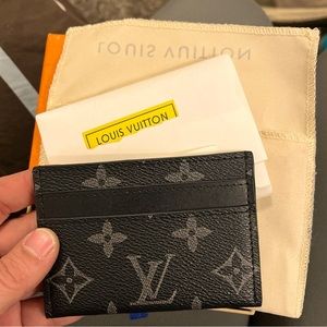 Black Monogram Louie Vuitton ID keeper/card holder -
